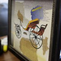 Вышитые картины. Машинная вышивка. 