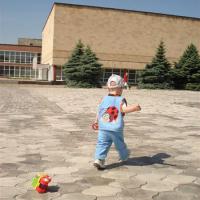 Детский костюм. Машинная вышивка