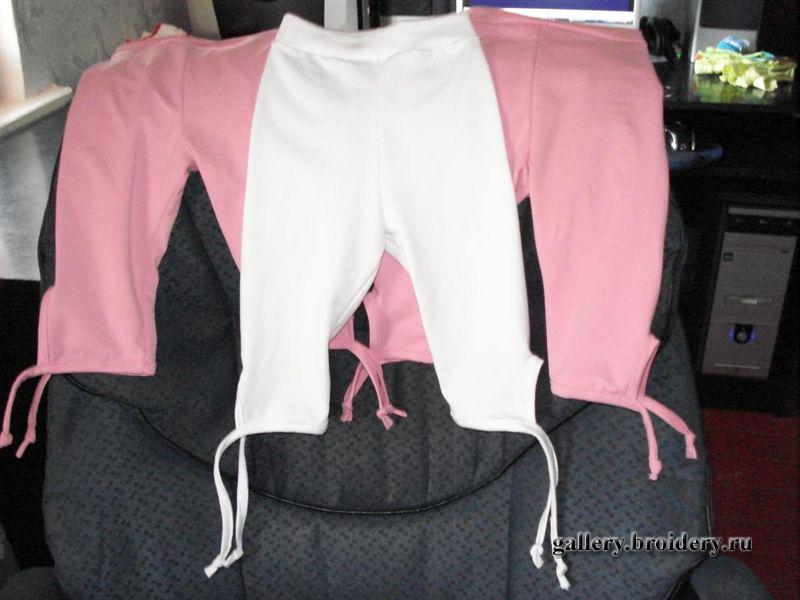 Трикотажные лосины. Шитье