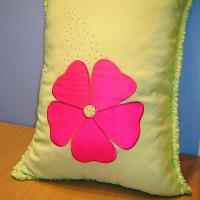 Подушка цветок-1
