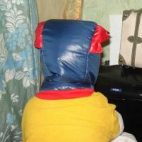 Утепленная шапка-шлем на утеплителе. Шитье