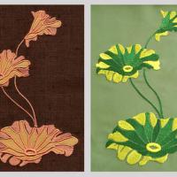 лотос, по мотивам рисунка из интернета