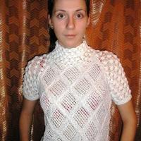 Кофточка белая