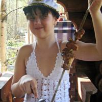 Белая маечка