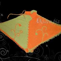 Пончо (машинное вязание, отделка - крючок, воротник со шнуровкой, можно сделать высоким - закрывающим горло) 