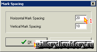 Embird. Создание дизайна крестом 5