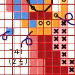 Embird. Создание дизайна крестом 004