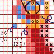 Embird. Создание дизайна крестом 001