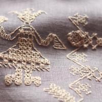 Машинная вышивка крестом