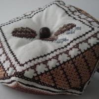 Машинная вышивка. Бискорню