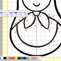 Аппликация. Создание референсных точек