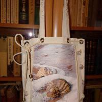 Сумка в морском стиле