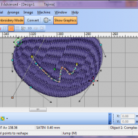 Wilcom 2.0 Уроки. User Defined Split 