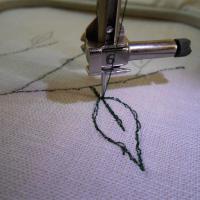 Машинная вышивка. Свободно-ходовая техника