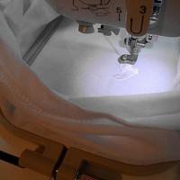 Машинная вышивка. Конь.