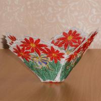 Вазочка. Кружево.