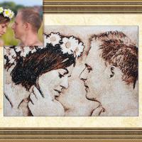 вышитые портреты и фото