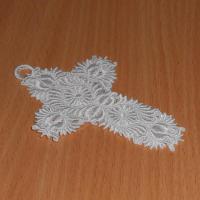 Машинная вышивка. Крест