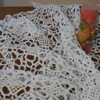 Скатерть кружевная, крючком