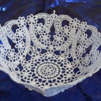 Машинная вышивка. Кружево