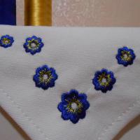 Салфетка с цветочками