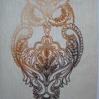 Сова на ежедневник