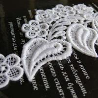 Кружева на машине. Вышивальная машина Janome MB-4