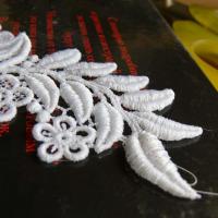 Машинная вышивка. Кружево. Деталь. Вышивальная машина Janome MB-4