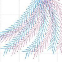 Программное обеспечение. Выполнение хвоста. Embird 