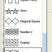 Заливки в программе Embird 