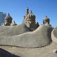 Фигуры из песка