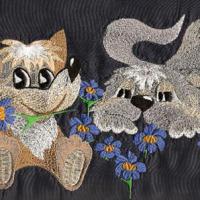 заяц, хитрый лис и незабудки