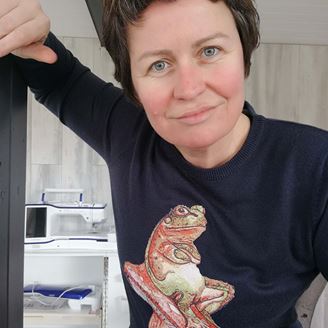 Изображение Файл вышивки "Жаба"