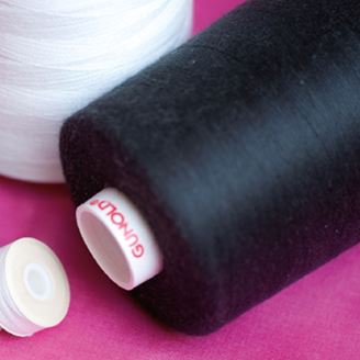 Изображение Нижняя нить GUNOLD bobbymaxi, 15т.м (черная и белая)