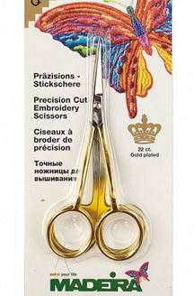 Изображение Ножницы изогнутые Madeira 10,5см (9478)