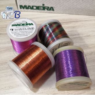Изображение Нитки вышивальные Metallic №40 Madeira (200м) ОСТАТКИ