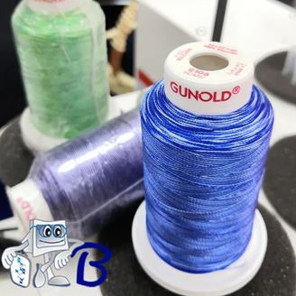 Изображение Нитки вискоза меланж OMBRE Gunold (1000м)