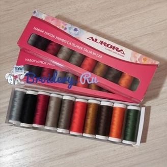 Изображение Набор ниток швейных Talia №120 (200м)