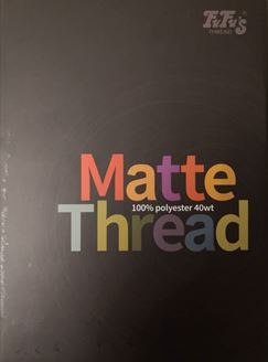 Изображение Карта цветов ниток Fufus: матовые полиэстер №40