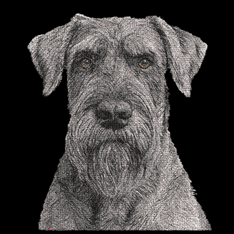 Изображение "Ризен" ДИЗАЙН машинной вышивки 