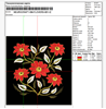 Изображение "Цветочная композиция" ДИЗАЙН машинной вышивки 