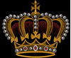 Изображение "Корона" дизайн машинной вышивки 
