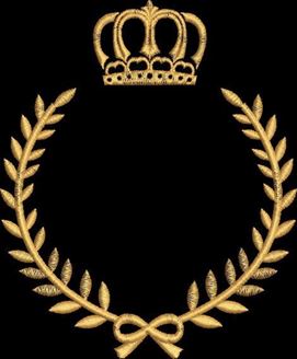 Изображение "Вензель" дизайн машинной вышивки 