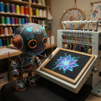 Изображение "Вышивальщик". Обучающий блог. Он-лайн