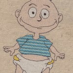 Схема вышивки крестом. Машинная вышивка