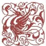 Схема вышивки крестом