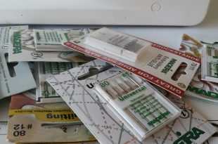машинная вышивка. иглы