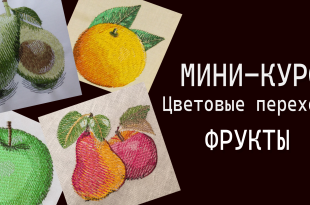 Мини-курс WILCOM ES: Цветовые переходы. Фрукты