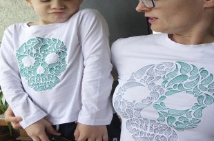 Вышиваем футболки в стиле family look