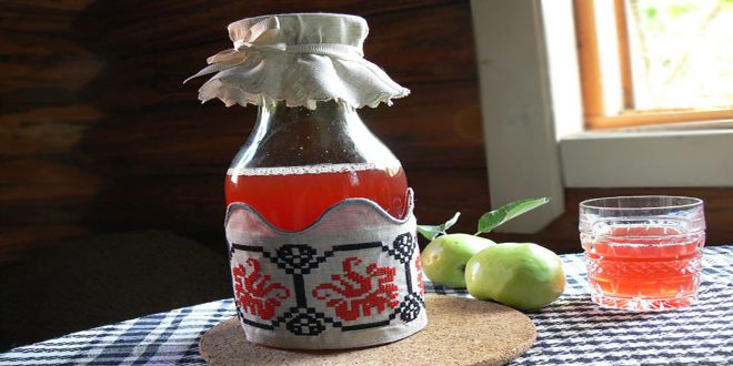 Машинная вышивка: Украшения для графина и банок